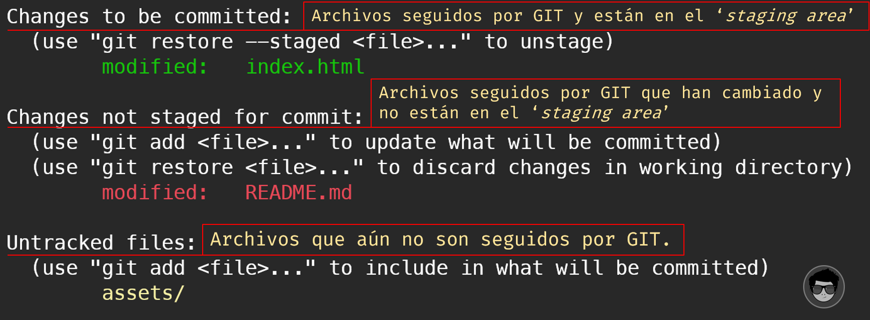 img - git status