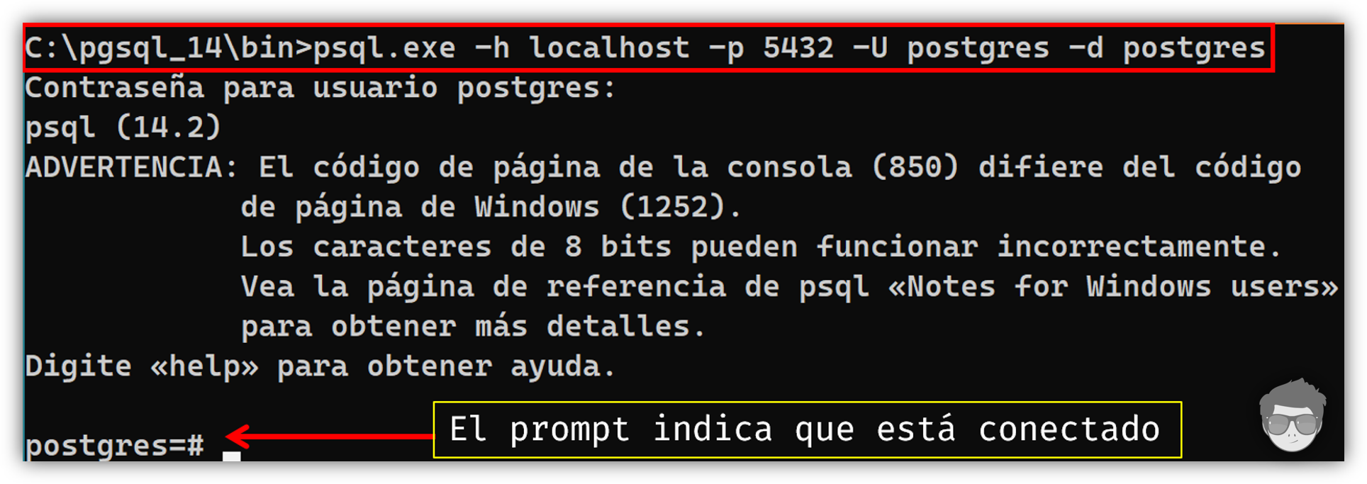 ejemplo de conexión