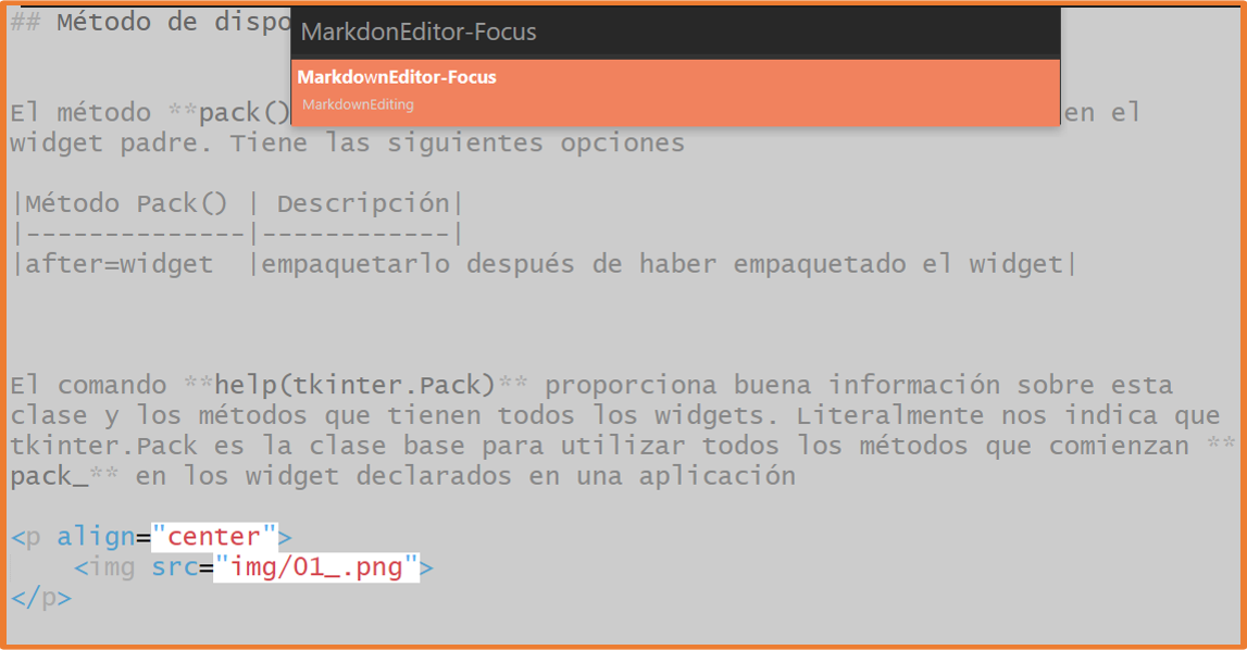 img - Focus scheme